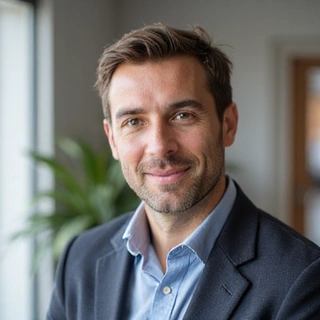 Ritratto professionale del Dottor Marco Bianchi, nutrizionista.