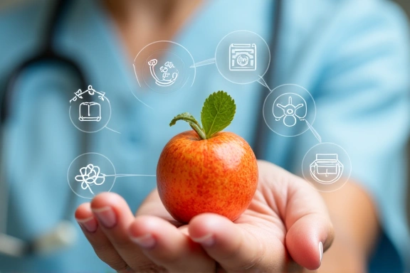 Immagine che rappresenta la cura specializzata e la nutrizione su misura per condizioni di salute specifiche